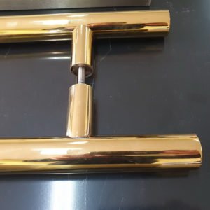 Tay nắm cửa tròn mạ pvd